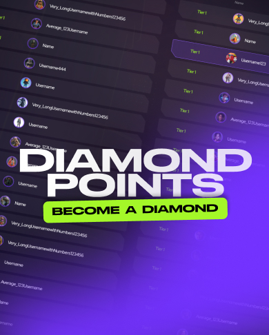 DIAMOND POINTS: GATEWAY TO THE HEART OF QORPO ECOSYSTEM