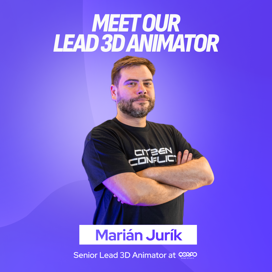 QORPO Insights: Meet Marián Jurik, Our Senior Lead 3D Animator