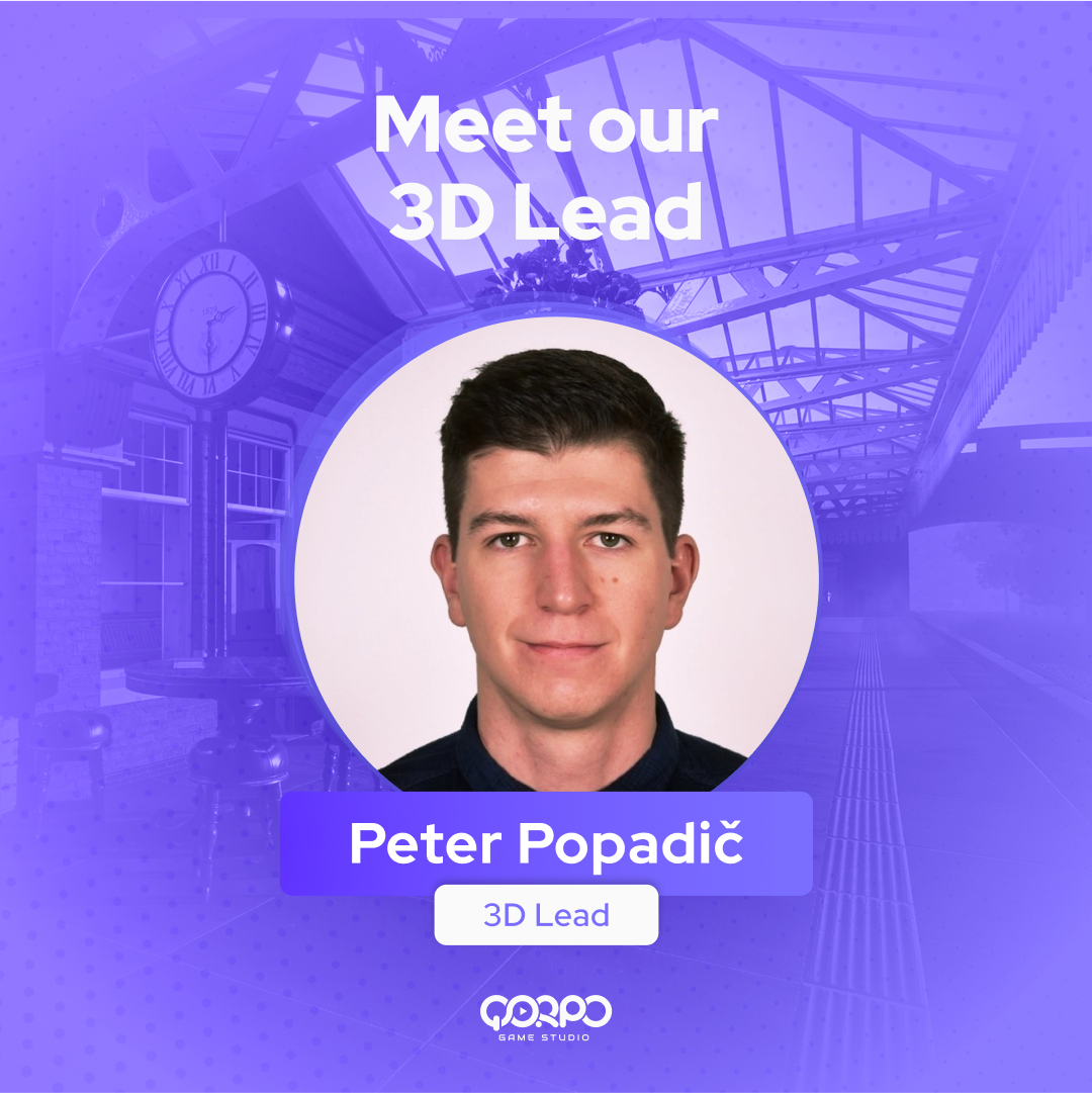 QORPO Insights: Meet our Lead of 3D Artists, Peter Popadič