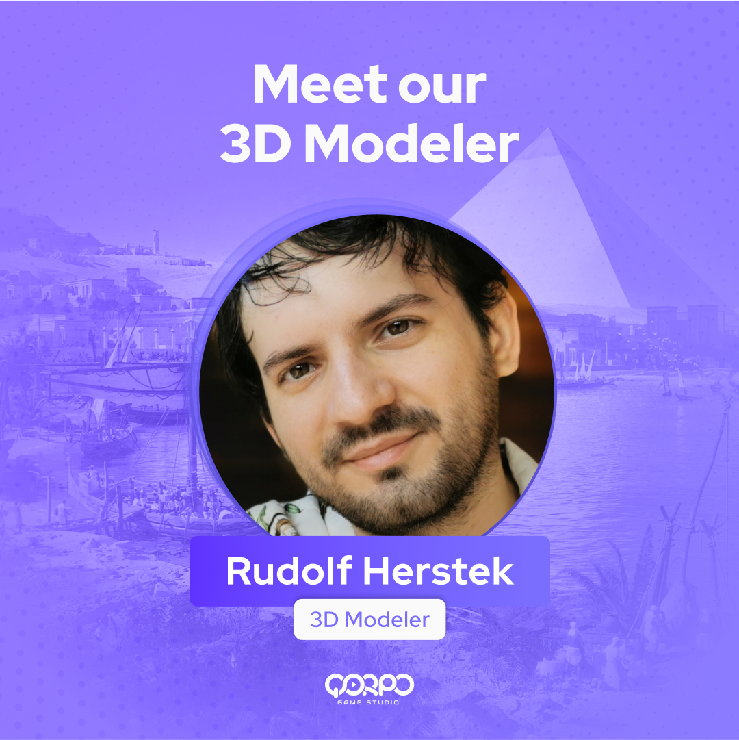 QORPO Insights: Meet our Senior 3D Modeler, Rudolf Herstek