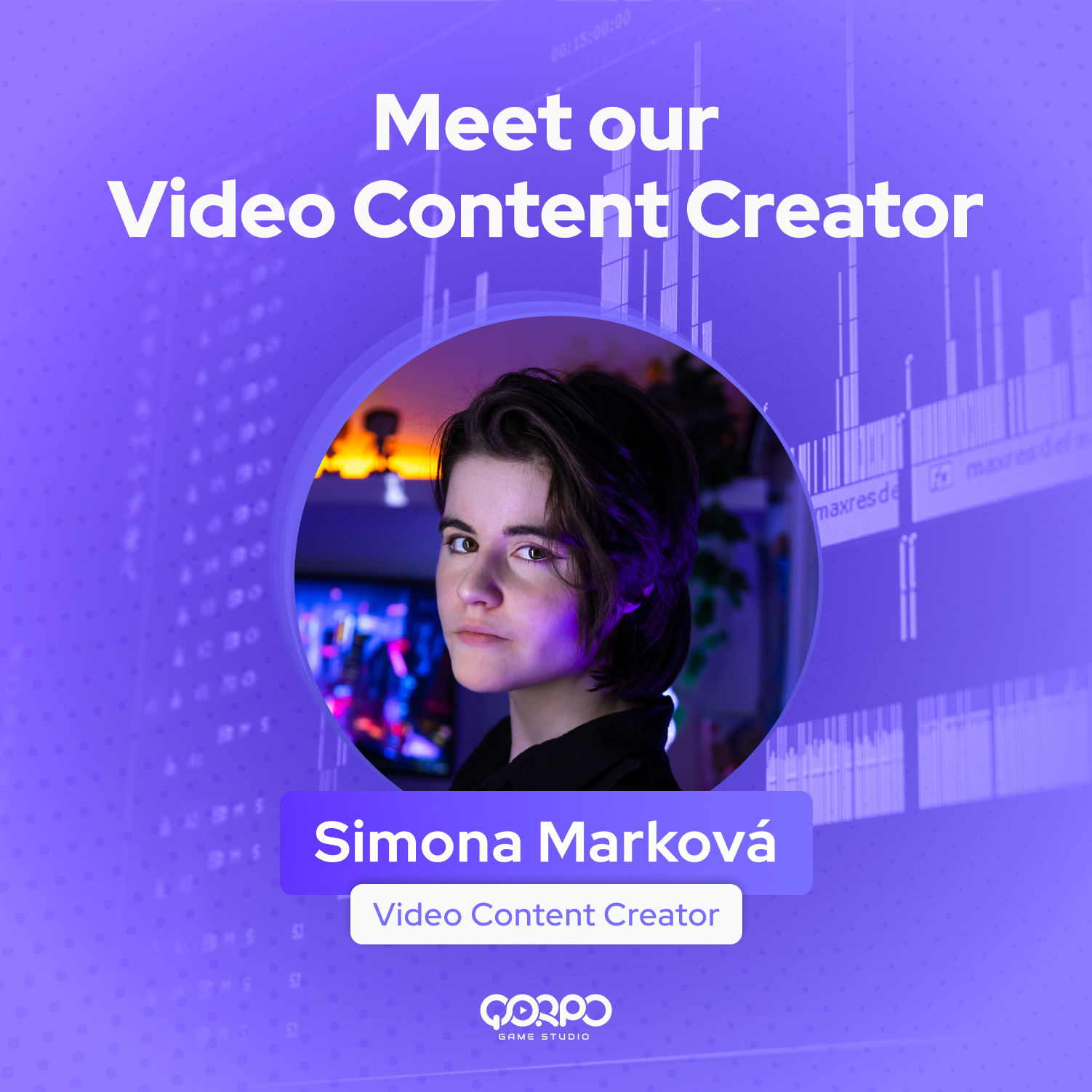 QORPO Insights: Meet our Video Content Creator, Simona Marková